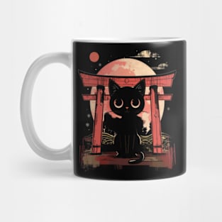 Kawaii Cat Depiction Mug